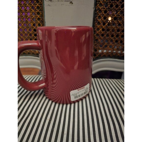 NWT Rae Dunn Artisan by Magenta Red Cozy Coffee Mug Fall Farmhouse - Picture 4 of 9